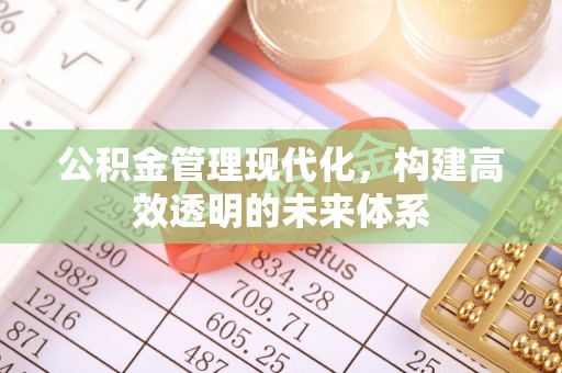 江永公积金管理现代化，构建高效透明的未来体系