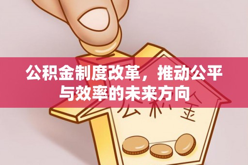 江永公积金制度改革，推动公平与效率的未来方向